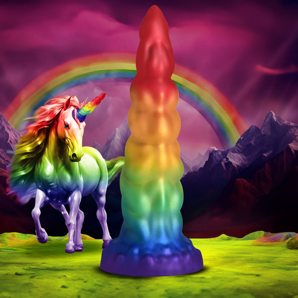Magic Rider Unicorn Silicone Dildo - Royal Sins