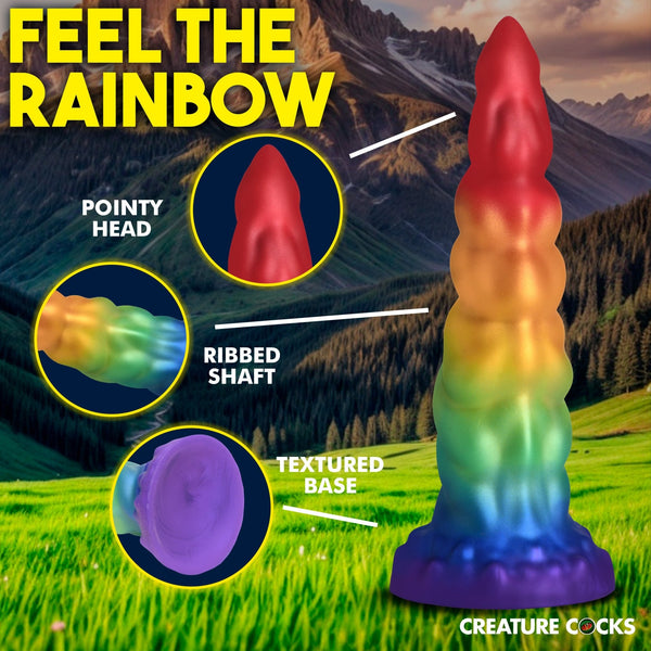 Magic Rider Unicorn Silicone Dildo - Royal Sins