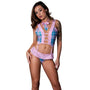 Magic Silk Dress Up Nerdy Nympho Set Costume Pink S/M - Royal Sins