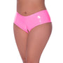 Magic Silk Hard Candy Low Rise Split Crotch Boyshort Pink Queen Size - Royal Sins