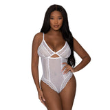 Magic Silk Modern Romance Cheeky Teddy White L/XL - Royal Sins