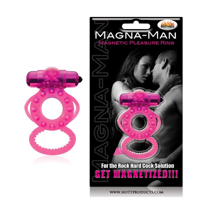 Magna Man Magnetic Ring Magenta - Royal Sins