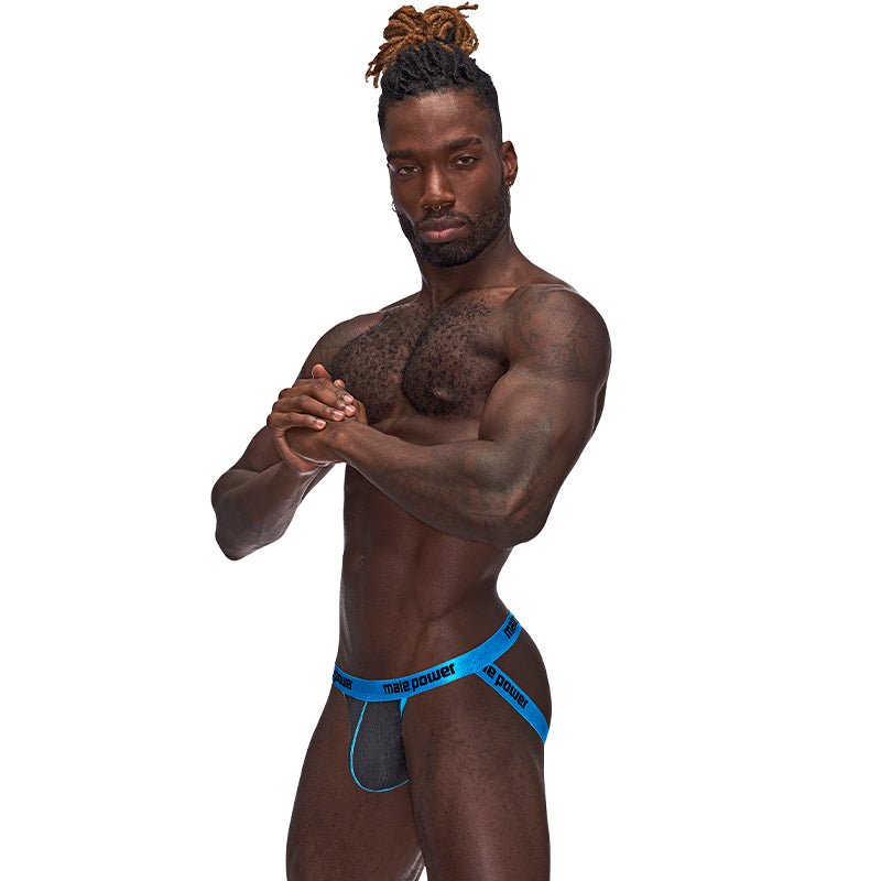 Male Power Casanova Uplift Jock Black S/M - Royal Sins