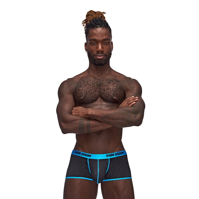Male Power Casanova Uplift Short Black S - Royal Sins