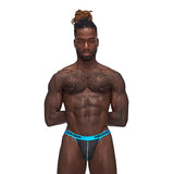 Male Power Casanova Uplift Thong Black S/M - Royal Sins