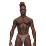 Male Power Casanova Uplift Thong Gray L/XL - Royal Sins
