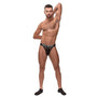 Male Power Cock Pit Net Cock Ring Jock Blk LX - Royal Sins