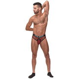 Male Power Cock Pit Net Cock Ring Thong Bur LX - Royal Sins