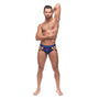 Male Power Diamond Mesh Jock Ring Nav SM - Royal Sins