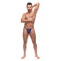 Male Power Diamond Mesh Posing Strap Nav 1SZ - Royal Sins