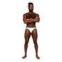 Male Power Easy Breezy Thong Sleeve Aqua S/M - Royal Sins