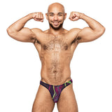 Male Power Galactic Bong Thong Print S/M - Royal Sins