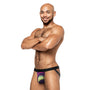 Male Power Galactic Strappy Ring Jock Print S/M - Royal Sins