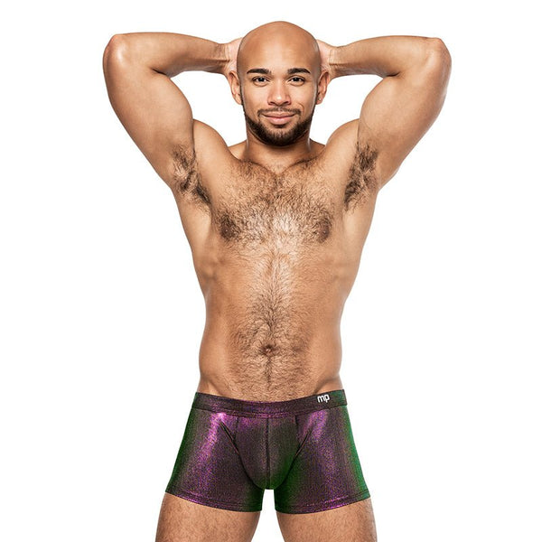 Male Power Hocus Pocus Uplift Mini Short Purple M - Royal Sins