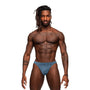 Male Power Inter - Mingle Bong V Thong Blue S/M - Royal Sins
