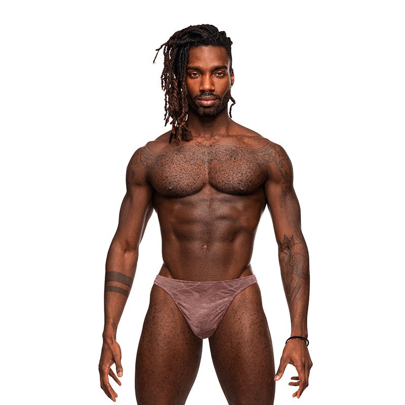 Male Power Inter - Mingle Bong V Thong Mauve L/XL - Royal Sins