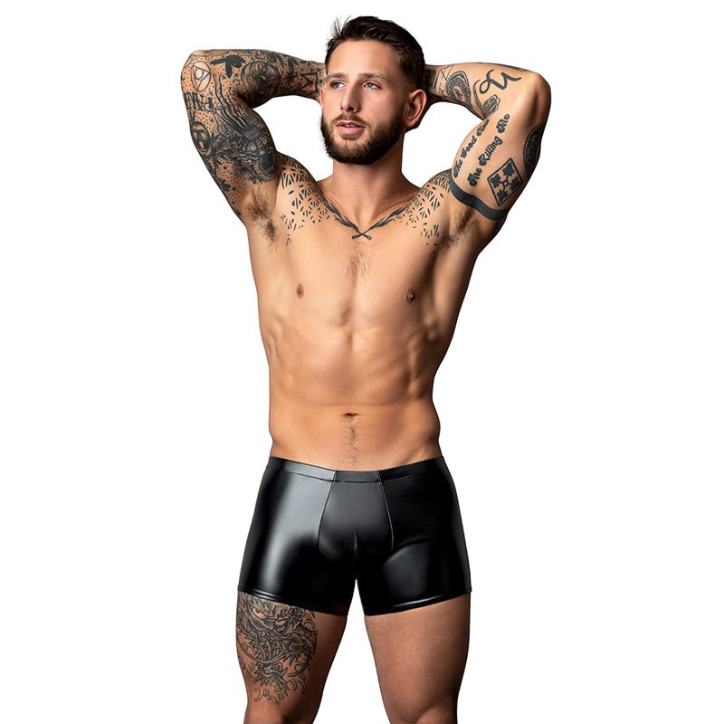 Male Power Liquid Onyx 2.0 Short Black M - Royal Sins
