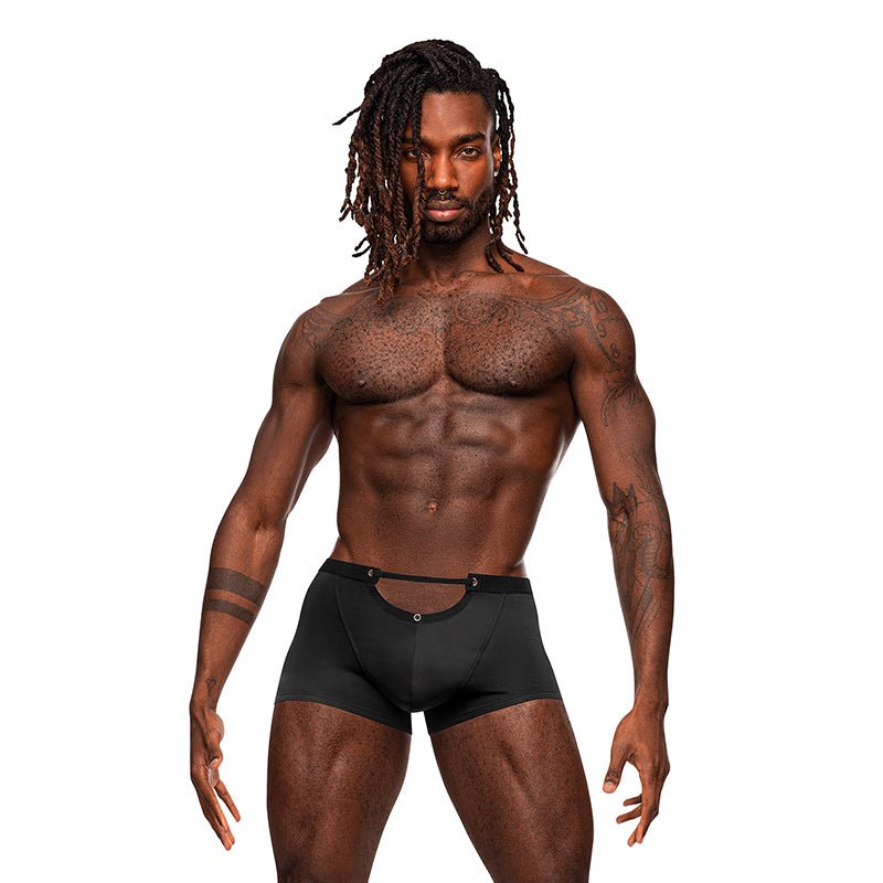Male Power Magnificence Mini Short Black S - Royal Sins