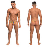 Male Power Pride Fest Bong Thong Print L/XL - Royal Sins