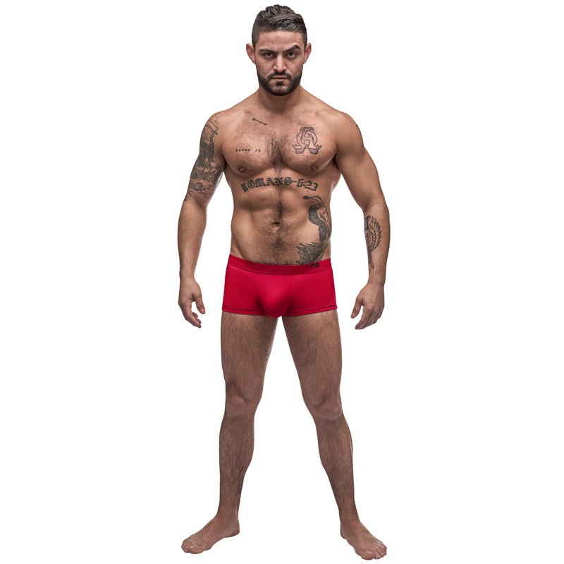 Male Power Pure Comfort Modal Wonder Short Red Large - Royal Sins