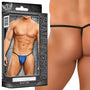 Male Power Satin Lycra Posing Strap (One Size) Underwear - Royal Sins