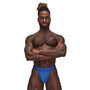 Male Power Sexagon Micro V Thong Royal S/M - Royal Sins