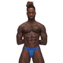 Male Power Sexagon Strappy Ring Jock Royal L/XL - Royal Sins