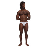 Male Power Sneak Peek Bong Thong White L/XL - Royal Sins