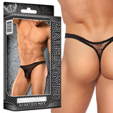 Male Power Stretch Net Bong Thong S/M Underwear - Royal Sins