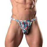 Male Power Your Lace Or Mine Jock Geometric S/M - Royal Sins