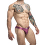 MaleBasics JUSTIN + SIMON Classic Bikini Wine S - Royal Sins