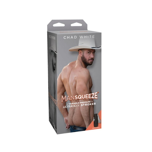 Man Squeeze - Chad White - ULTRASKYN Stroker - Ass Vanilla - Royal Sins