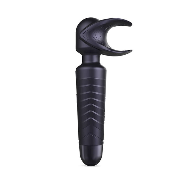 MAN WAN Man.Wand Evo 2 - in - 1 Frenulum Stimulator & Wand with Crescendo Black Plum - Royal Sins