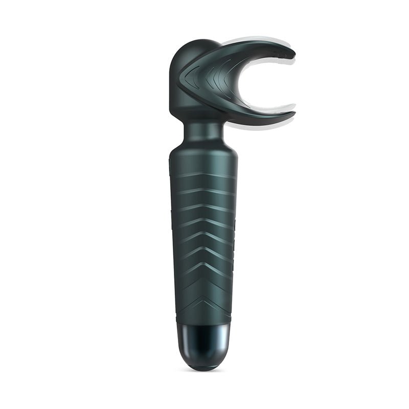 MAN WAN Man.Wand Evo 2 - in - 1 Frenulum Stimulator & Wand with Crescendo Pine Grey - Royal Sins