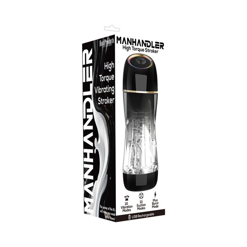 Manhandler Hi - Torque Stroker Multi - Speed Rechargeable - Royal Sins