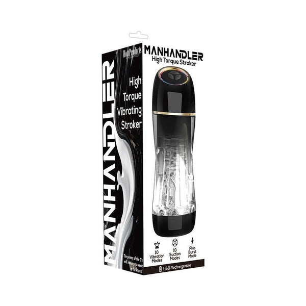 Manhandler Hi - Torque Stroker Multi - Speed Rechargeable - Royal Sins