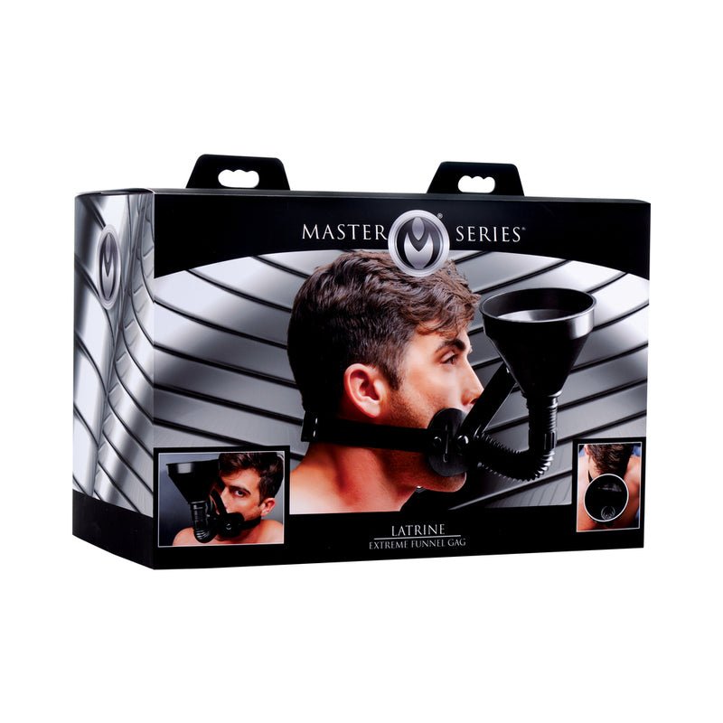 Master Series Latrine Extreme Funnel Gag - Royal Sins
