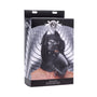 Master Series Muzzled Universal BDSM Hood with Removeable Muzzle - Royal Sins