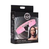 Master Series Sweet Heart Chrome Heart Choker Pink - Royal Sins