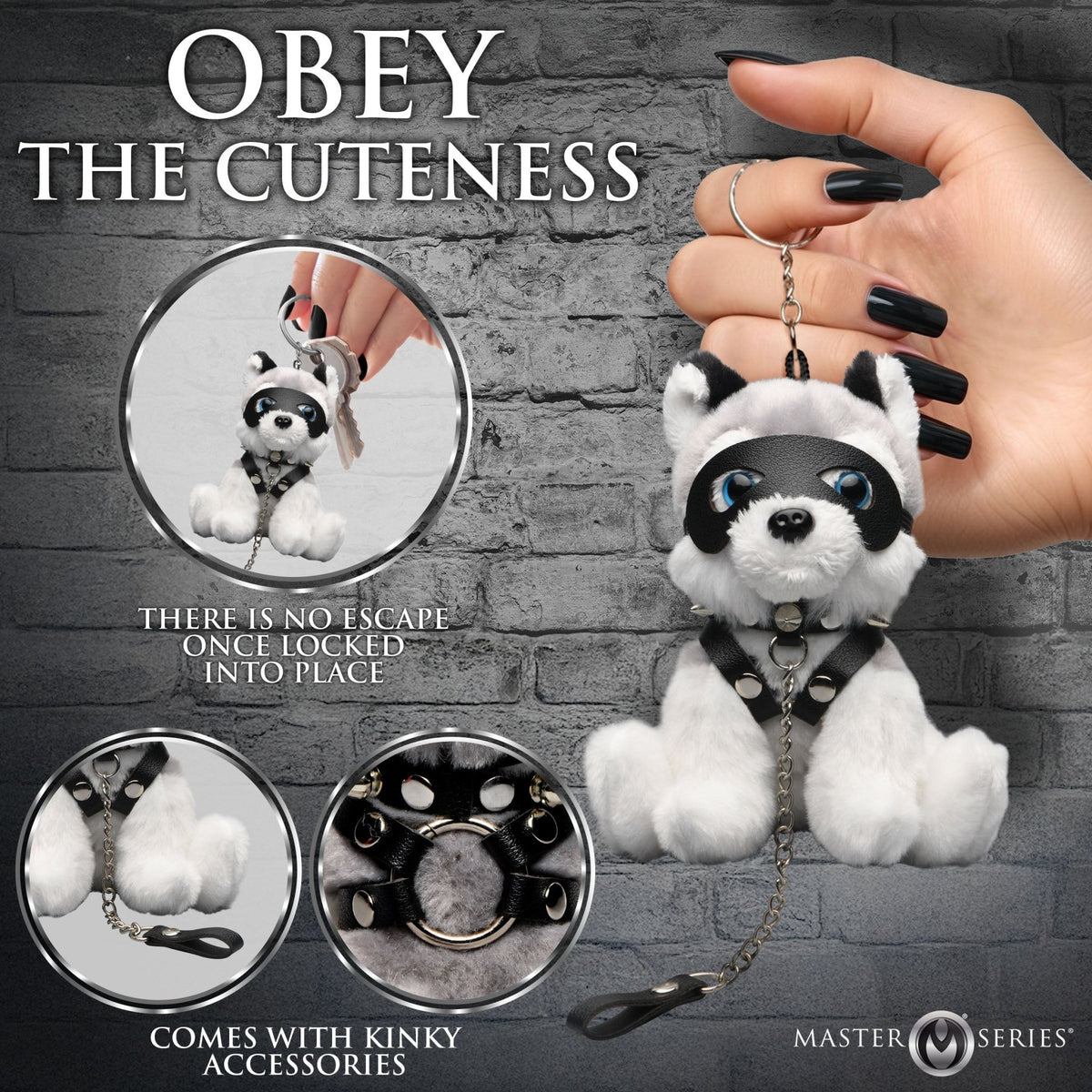 Max the Fetish Pup Keychain - Royal Sins