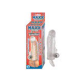 Maxx Gear Vibrating Penis Extender Clear - Royal Sins