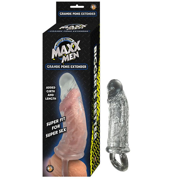 Maxx Men Grande Penis Sleeve Clear - Royal Sins