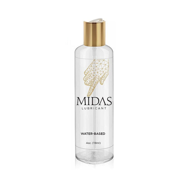 Midas Water - Based Personal Lubricant 4 oz. - Royal Sins