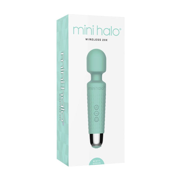 Mini Halo Wireless Wand 20X Silicone Minty Green - Royal Sins