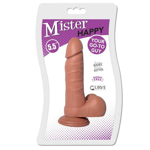 Mister Happy 5.5in Caramel - Royal Sins