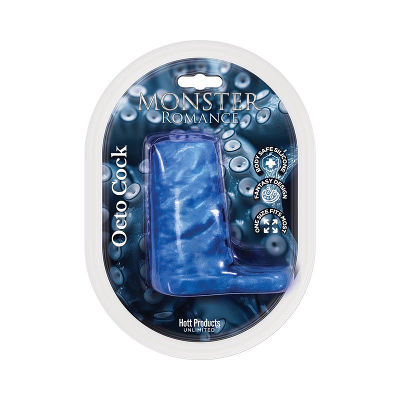 Monster Romance Octo Cock Penis Sleeve with Ball Strap Silicone - Royal Sins
