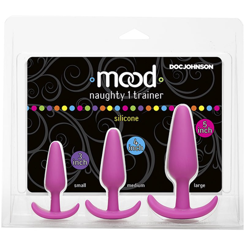 Mood Naughty 1 Anal Trainer Set Pink - Royal Sins