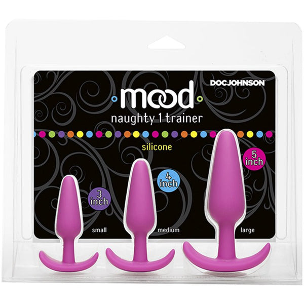 Mood Naughty 1 Anal Trainer Set Pink - Royal Sins
