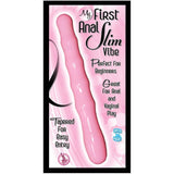 My First Anal Slim Vibe Waterproof (Pink) - Royal Sins