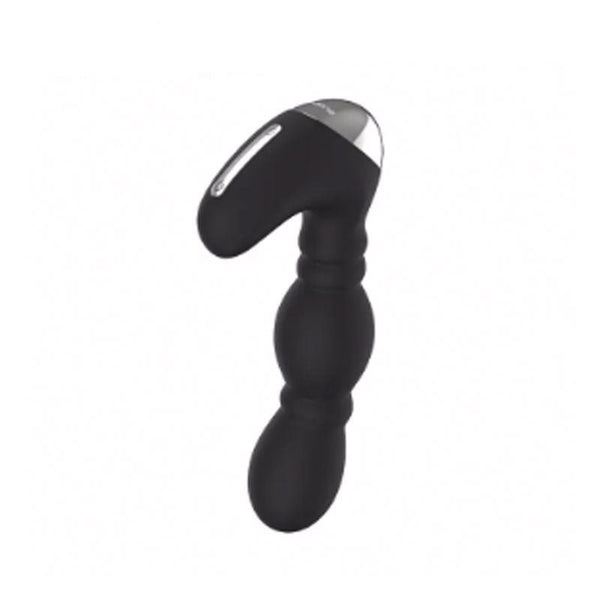 Nalone Dragon Rechargeable Remote - Controlled Silicone Vibrating Prostate Massager Black - Royal Sins